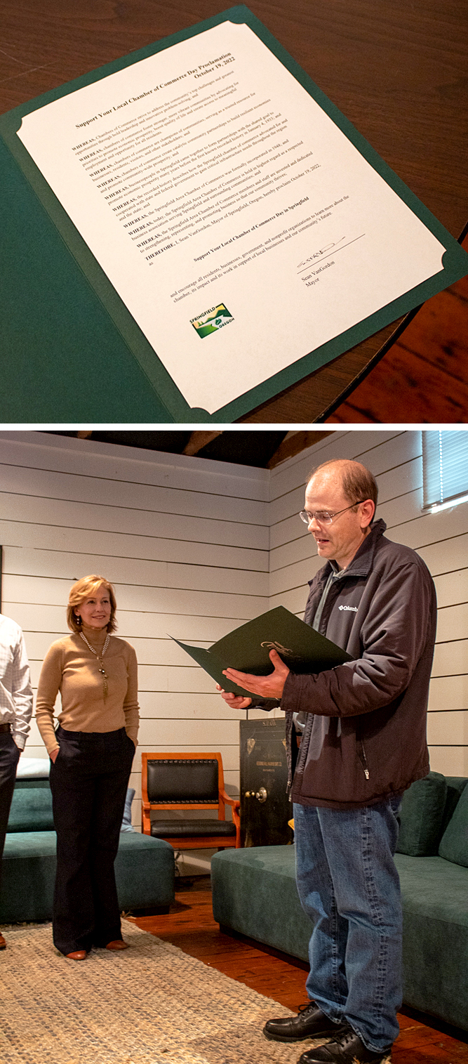 Springfield Mayor Officially Declares ‘Support Your Local Chamber of