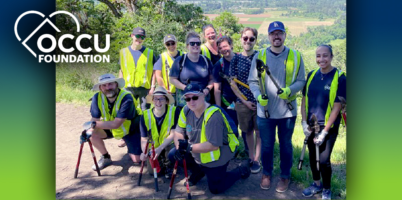 OCCU team leverages corporate volunteer benefits to maintain Oregon